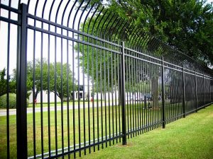 Commercial Iron Fencing installation in Frisco, Texas